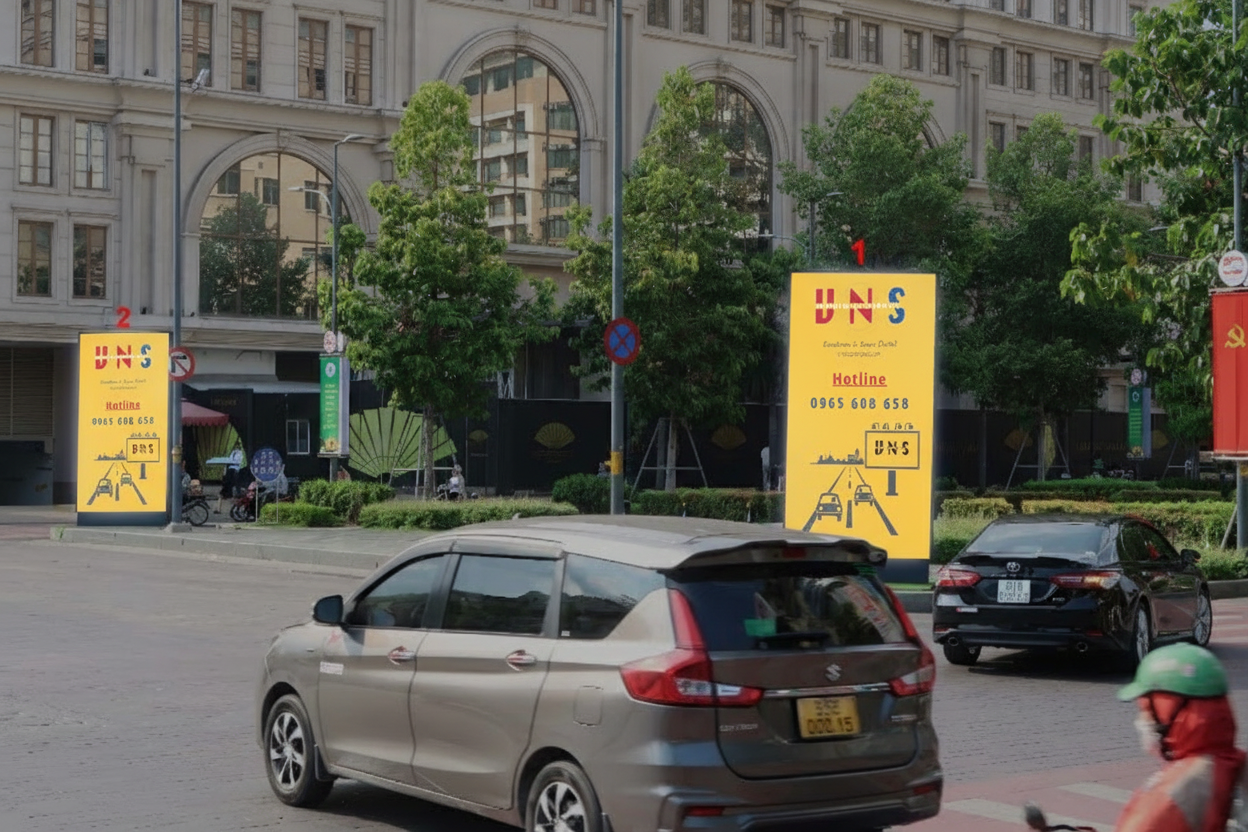 6 màn hình LED Công Viên Lam Sơn - Trước Nhà hát Thành Phố